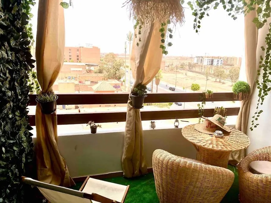 Splendido Appartamento A Gueliz Marrakesh Lägenhet